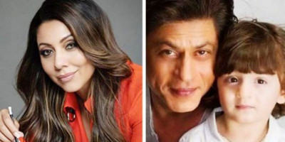 Shah Rukh Khan dan Gauri Rayakan Ultah AbRam dengan "Buku Horor"