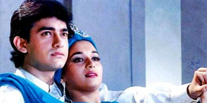 30 Tahun Lalu! Madhuri Dixit Kenang Momen Bareng Aamir Khan Saat Syuting Film "Dil"
