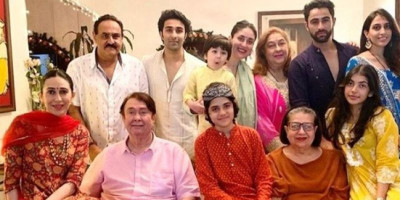 Karisma dan Kareena Kapoor Rayakan Ganesh Chaturthi Bersama Keluarga