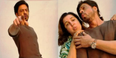 Nari dan Nyanyi Bersama, SRK dan Farah Khan Reuni Kenang 'Main Hoon Na'