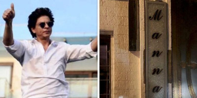 Papan Nama Rumah Shah Rukh Khan "Mannat" Desain Dirubah, Mewah!