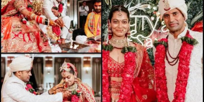 Inilah 5 Foto Eksklusif Pernikahan Payal Rohatgi-Sangram Singh
