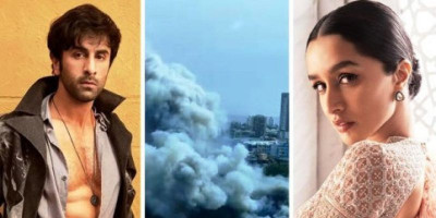 Syuting Film Ranbir Kapoor-Shraddha Kapoor Dihentikan Usai Lokasi Alami Kebakaran
