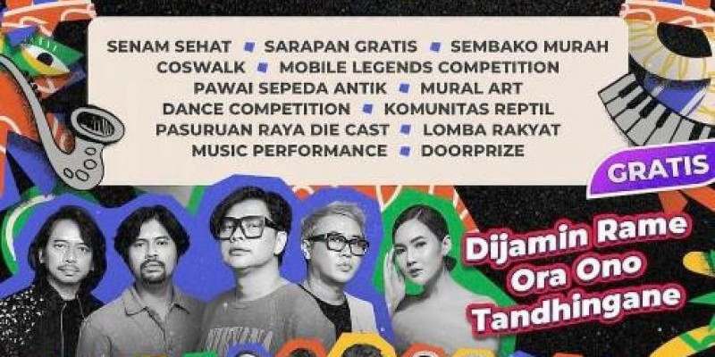Festival ANTV Rame Siap Hibur Warga Pasuruan, Hadirkan GIGI hingga Nella Kharisma